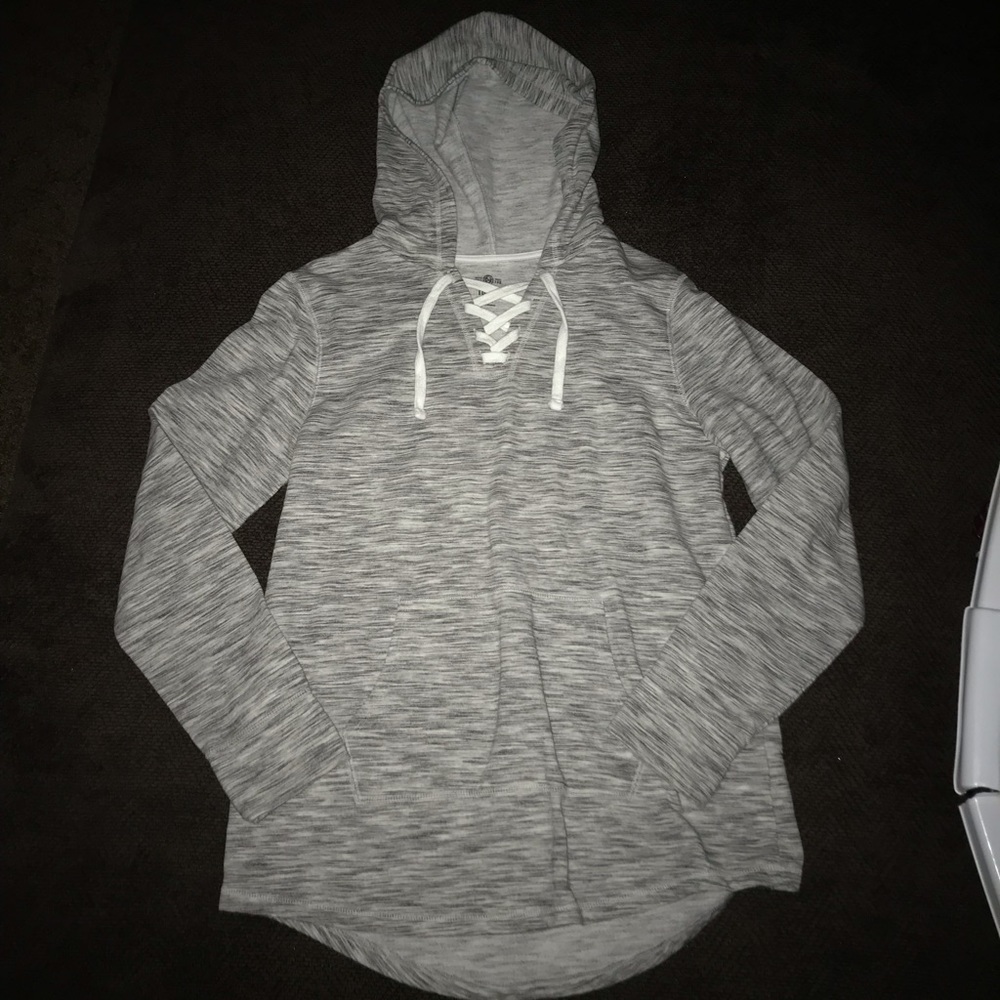 S.O. Crisscross Hoodie